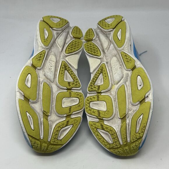 Hoka One One Bondi 8 Shoes Mens 12 D Blue Comfort Running Walking Sneakers FLAWS - Picture 12 of 16